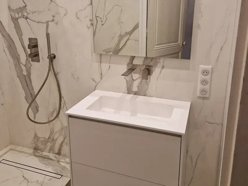 Pose de salle de bains à Montbrison